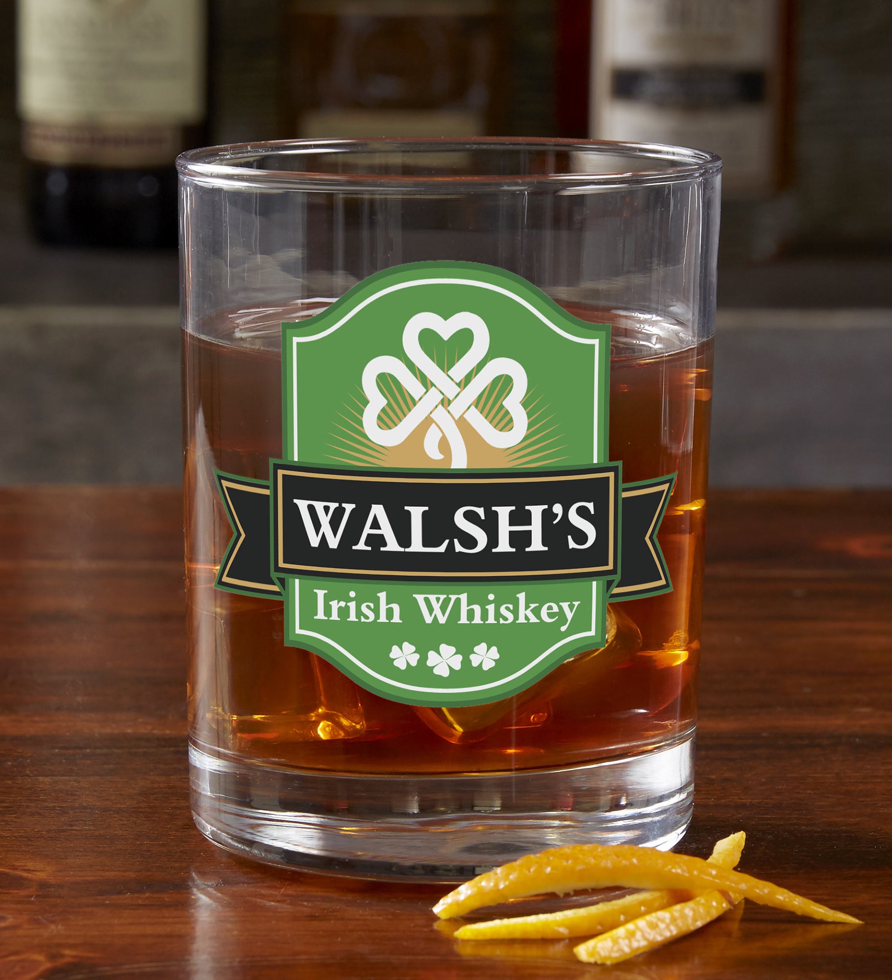 Cup O' Cheer Personalized Irish Barware Collection